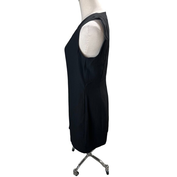 Banana Republic Dress Women's Size 4 Black Sleeveless Mini - Picture 2 of 6